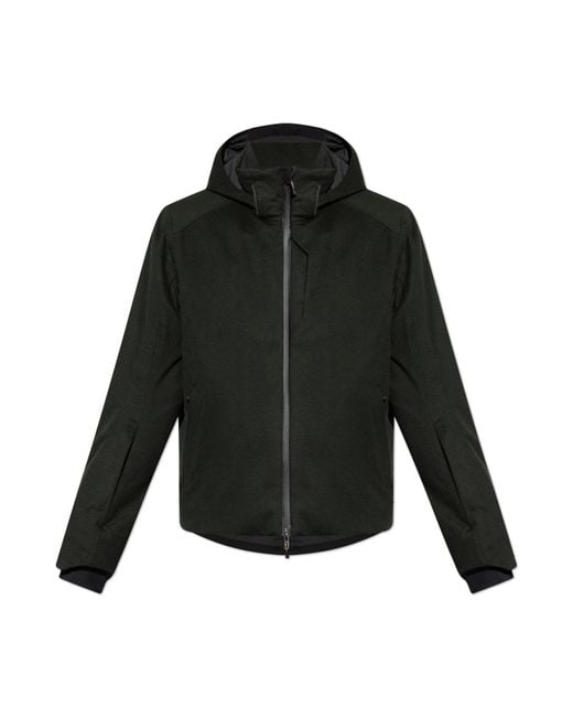 Sease Black Jacket With Detachable Hood for men