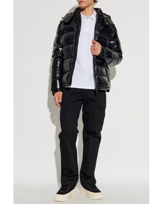 Moncler Black Down Jacket "Maya" for men