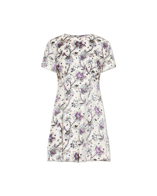 Kate Spade White Floral Motif Dress