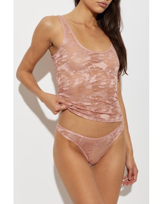 DIESEL Pink 'Micro-Punchy-Utlt'