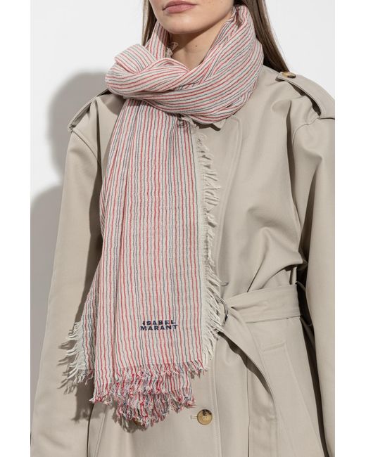 Isabel Marant Pink Scarf "Zenila"