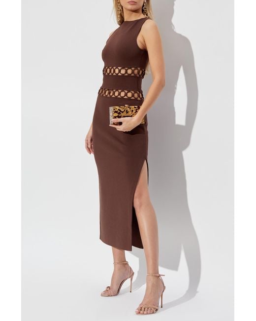 Cult Gaia Brown Dress River