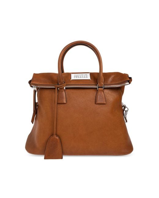 Maison Margiela Brown Handbag '5Ac Medium' for men