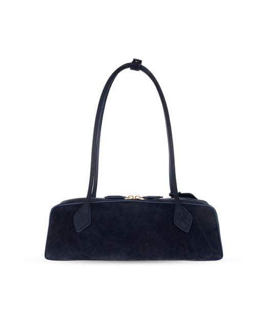 Alaïa Black Suede Bag 'Teckel Medium'