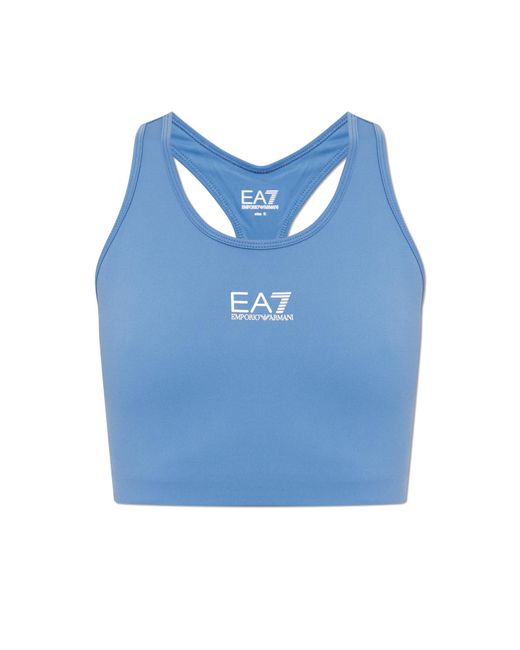 EA7 Blue Short Training Top