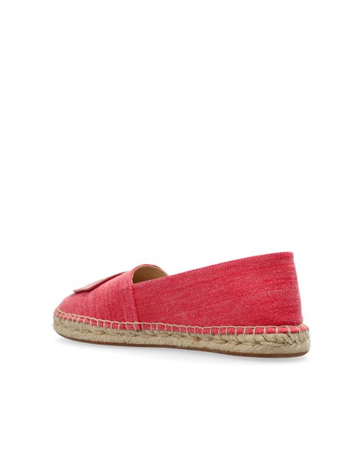 Sophia Webster Red Espadrilles 'Butterfly'