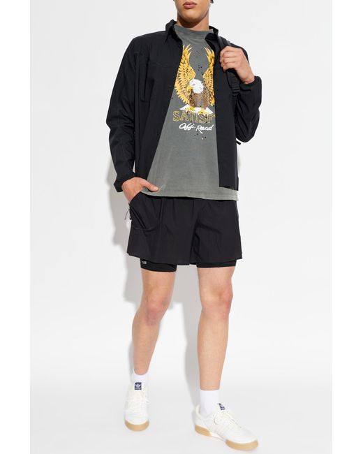 Satisfy Blue 'Rippy Cordura 5' Shorts for men