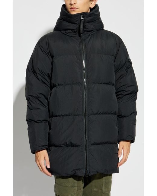 Canada Goose Black Down Jacket Lawrence for men