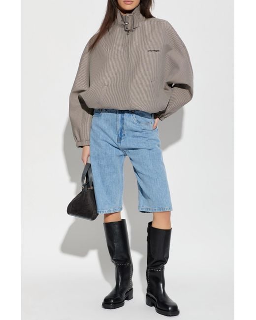 Coperni Blue Denim Shorts