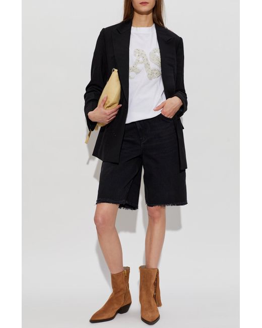 AllSaints Black 'Ottie' Blazer