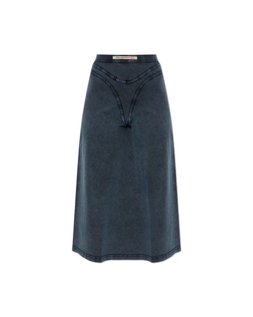 DIESEL Blue Skirt 'O-Alline'
