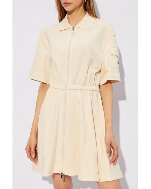 Moncler Natural Cotton Dress