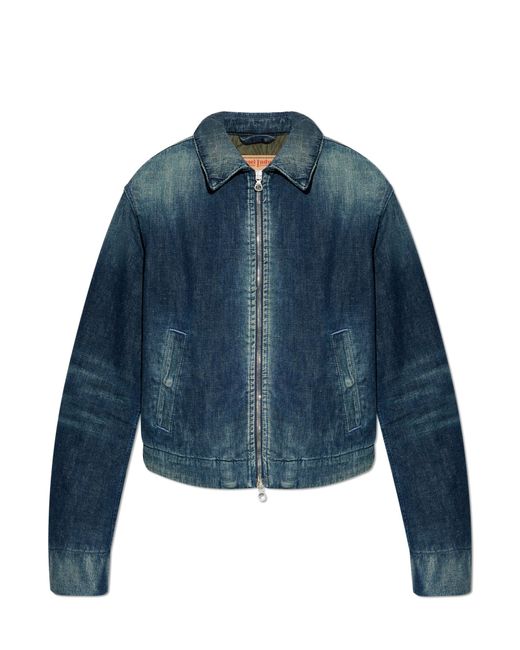 DIESEL Blue Denim Jacket De-Nova