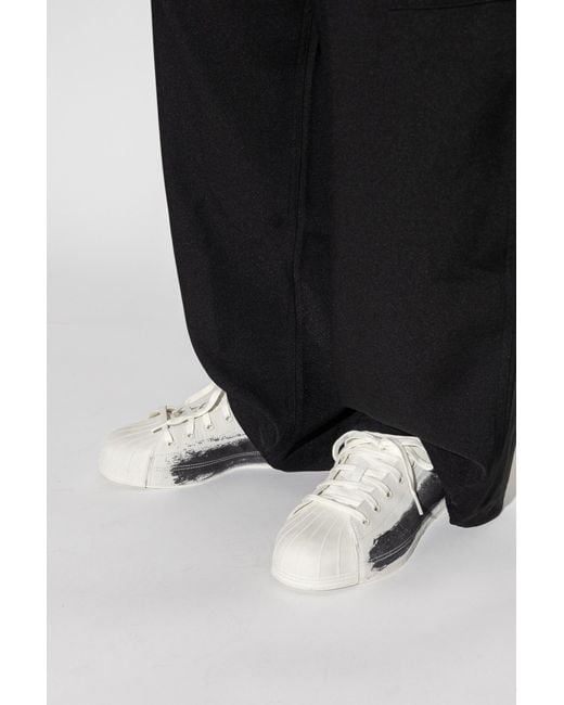 Y-3 Gray 'Nizzastar Lo' Sports Shoes