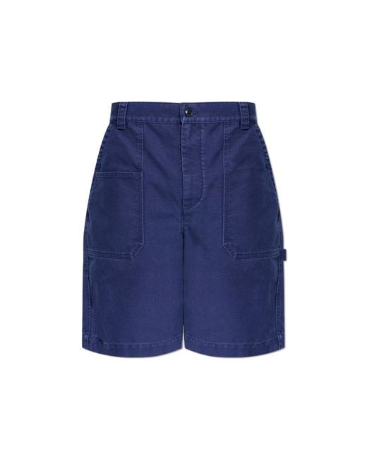 Isabel Marant Blue 'Akyle' Shorts for men