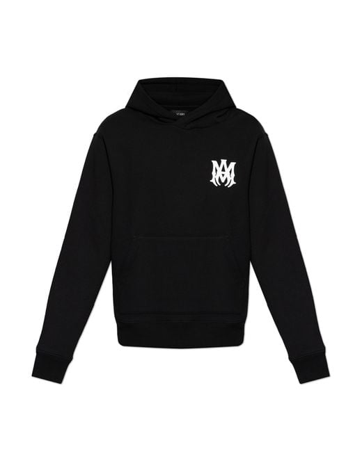 Amiri Black Sweatshirt With Logo for men