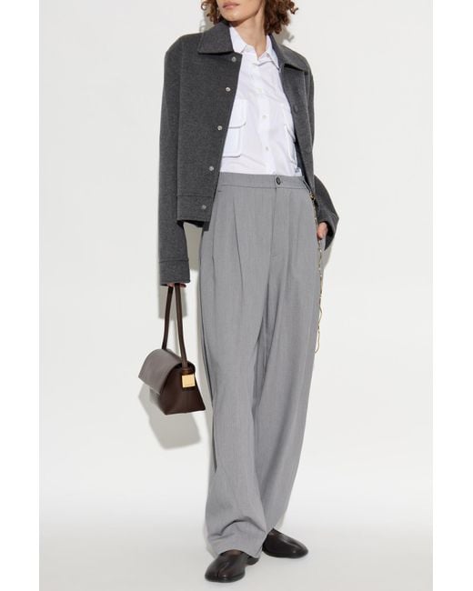 CDG by Comme des Garcons White Cotton Shirt With Pockets