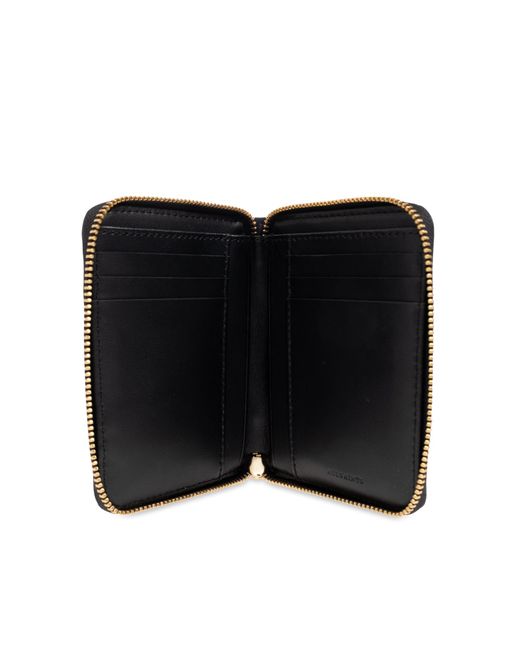 AllSaints Black Leather Wallet Lena