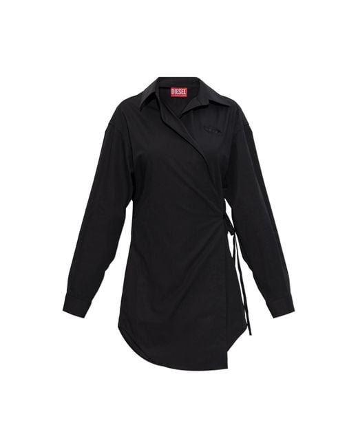 DIESEL Black Dress 'D-Delphos-S1'