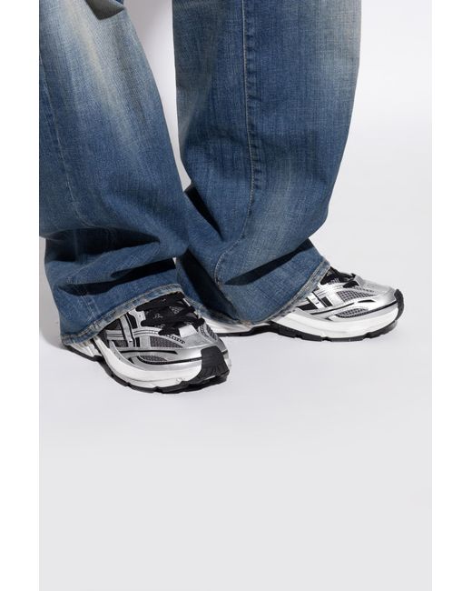 Represent Black 'Storm Runner' Sports Shoes for men