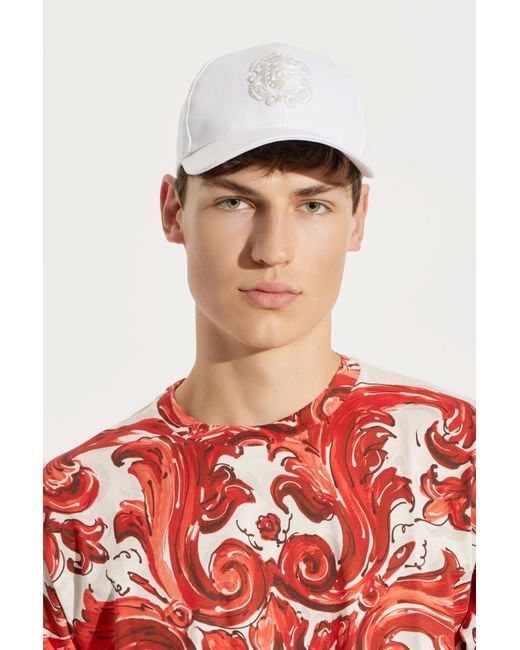Dolce & Gabbana White Baseball Cap for men