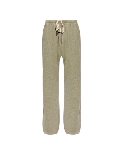 Fear Of God Green Straight-Leg Sweatpants for men