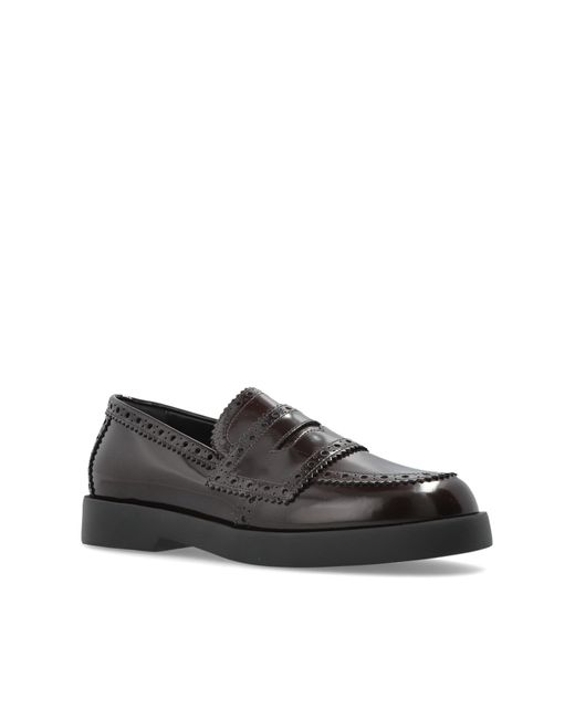 Agl Attilio Giusti Leombruni Black "Andrea" Loafers Shoes