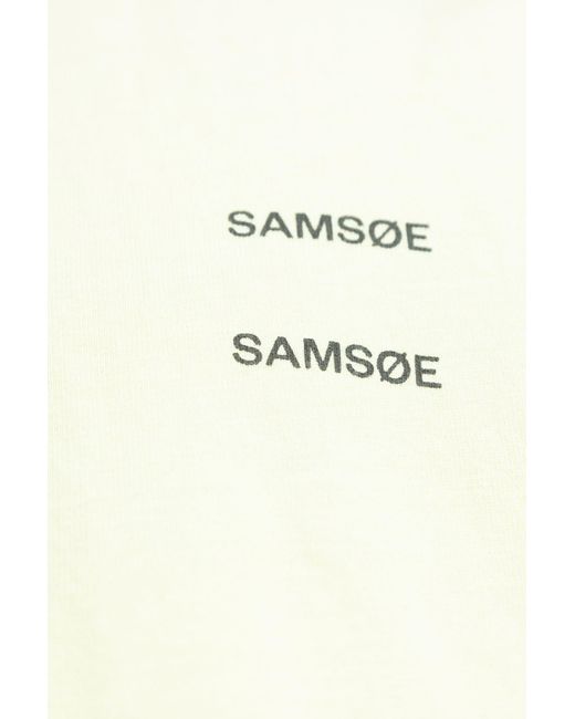 Samsøe & Samsøe White T-shirt 'joel', for men