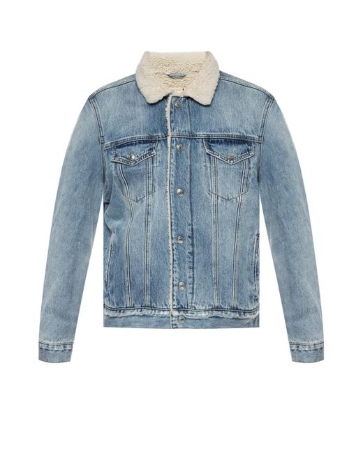 AllSaints Ilkley Sherpa Lined Denim 