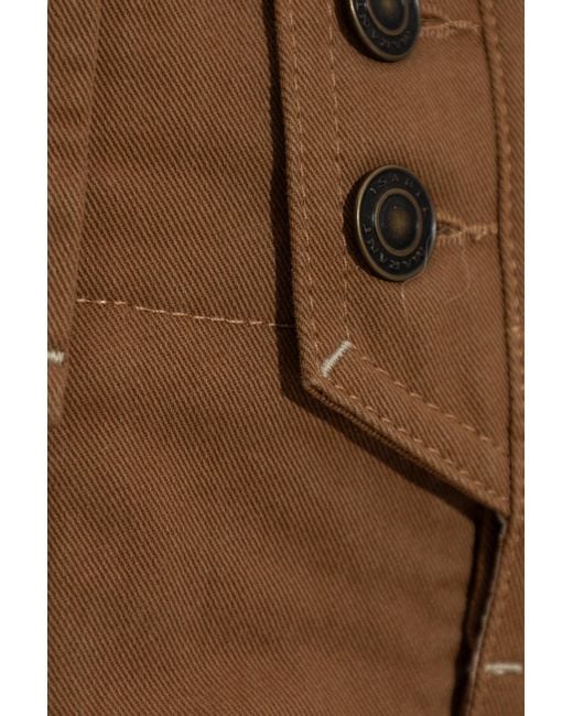 Isabel Marant Brown Trousers 'Oumaya'