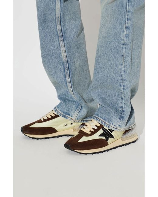 Golden Goose Deluxe Brand Green 'Running Marathon M2000' Sports Shoes