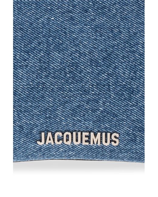 Jacquemus Blue 'le Bisou Perle' Shoulder Bag,