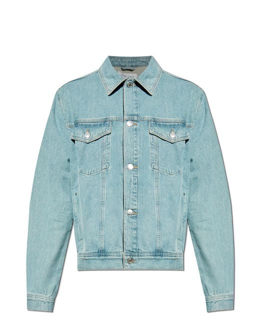 Samsøe & Samsøe Blue "Samisck" Denim Jacket for men