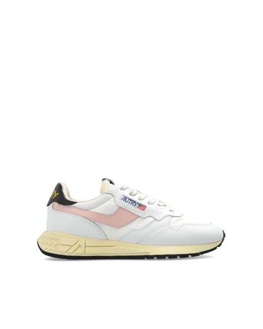 Autry White ‘Reelwind’ Sports Shoes