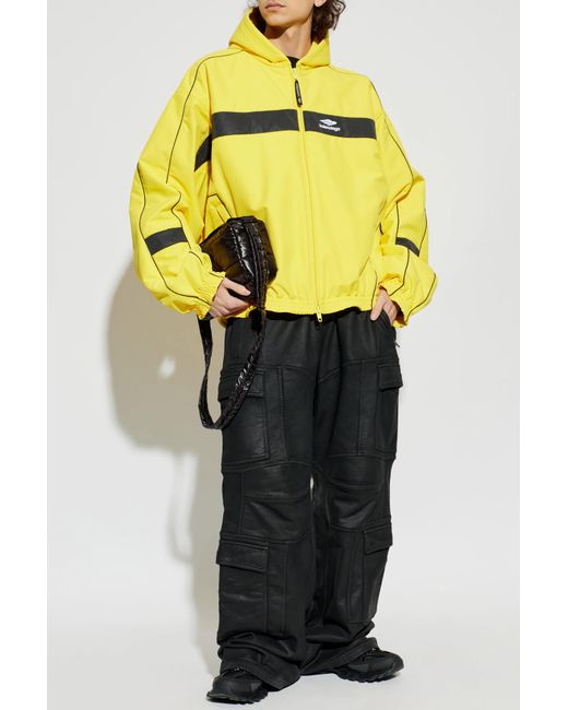 Balenciaga Insulated Ski Jacket in Yellow for Men | Lyst