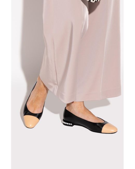 stuart weitzman pearl flats
