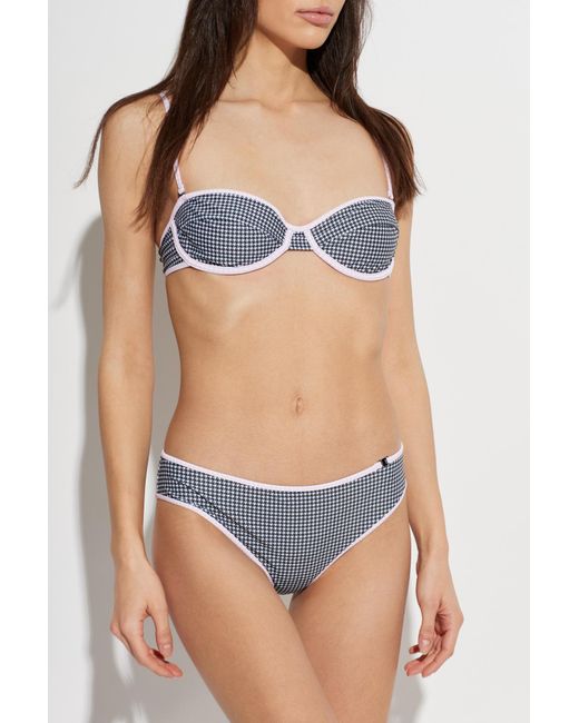 DIESEL Multicolor Bikini Top 'D-Wire-D-Core'