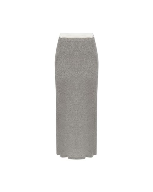Samsøe & Samsøe Gray Skirt 'Sadou'