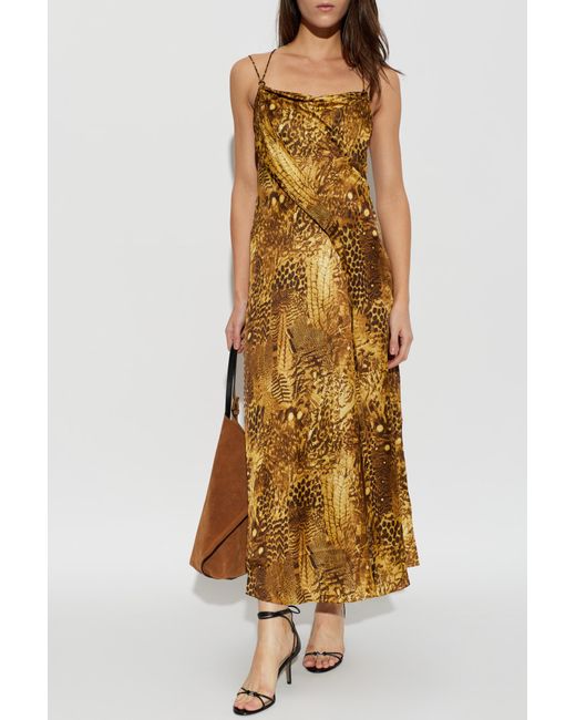 AllSaints Metallic Dress 'Claire'