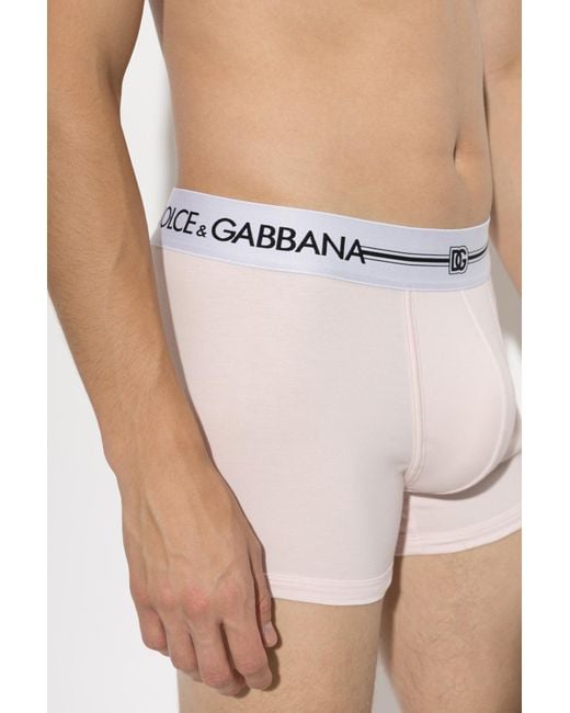 Dolce & Gabbana White 3-Pack Of Boxers for men