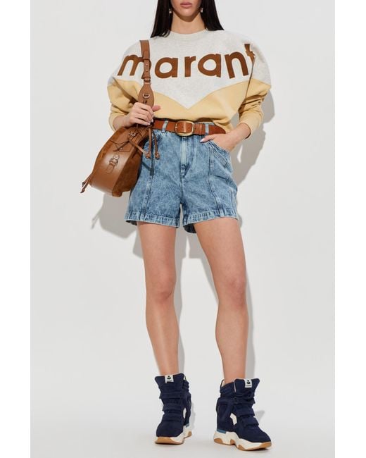 Isabel Marant Natural 'Houston' Sweatshirt
