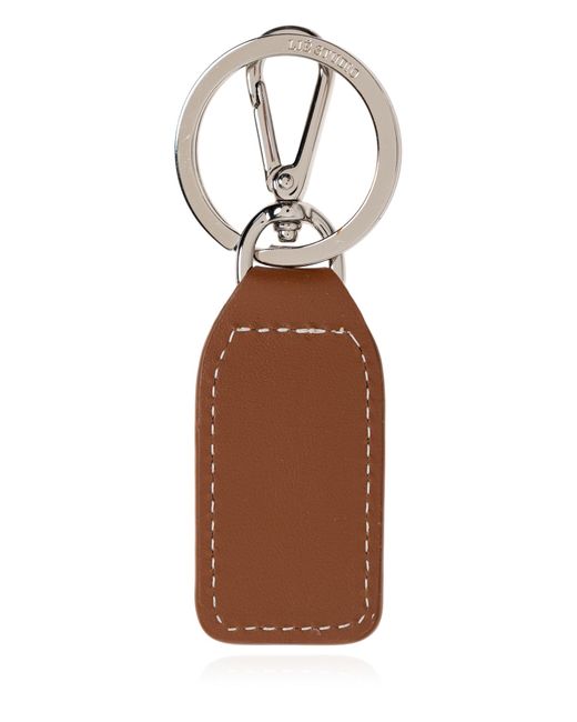 LIE STUDIO Brown "Gaby" Keychain