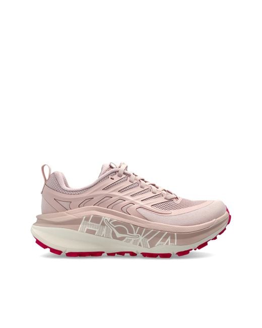 Hoka One One Pink "Stinson 8" Sports Shoes