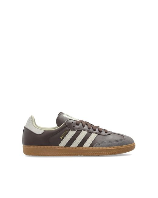 Adidas Originals Brown Sports Shoes Samba Og for men