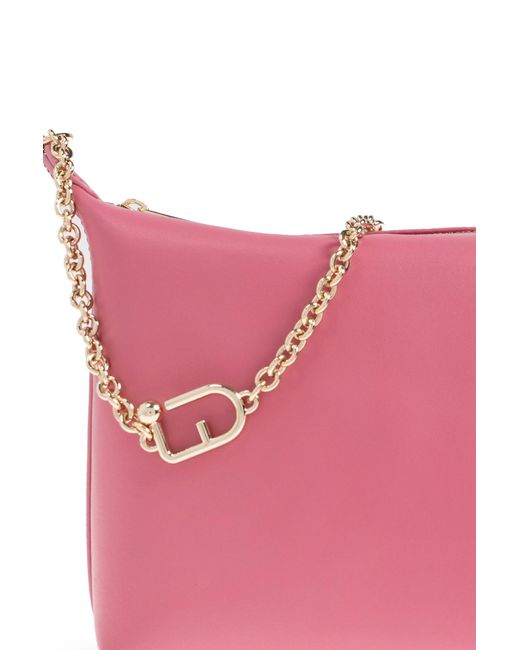 Furla Pink Shoulder Bag "Nuvola Small"