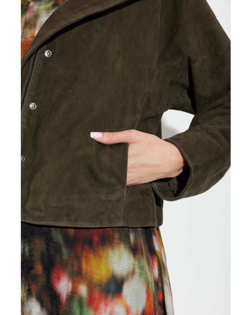 AllSaints Black 'Ryder' Suede Jacket