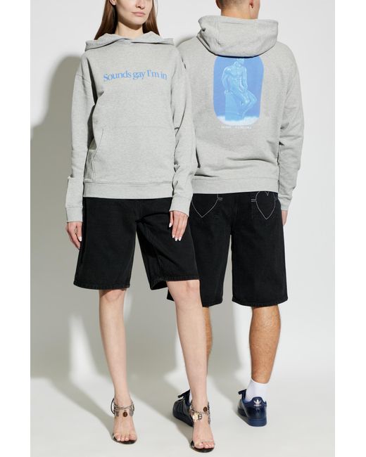 Carne Bollente Gray Hoodie