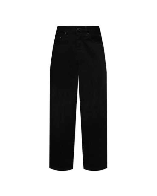 Carhartt Black Jeans With Logo for men