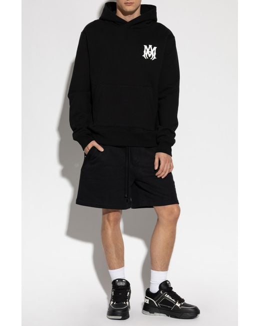 Amiri Black Sweatshirt With Logo for men