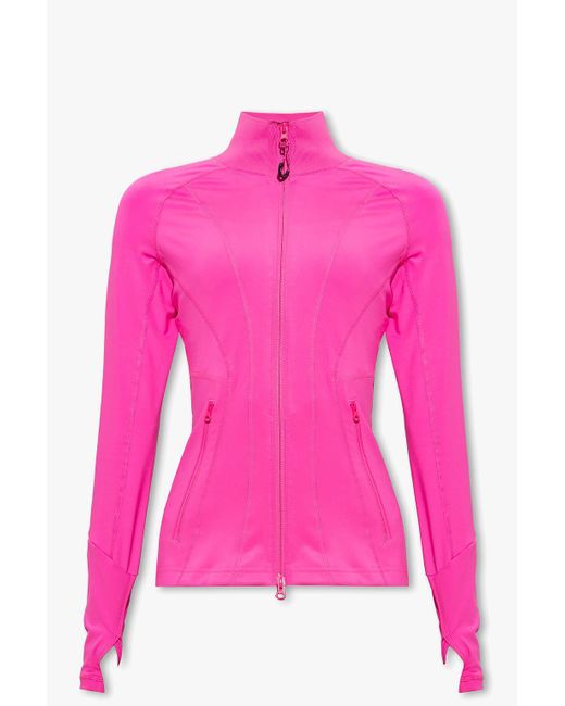 adidas By Stella McCartney Fitted Sweatshirt in Pink Lyst